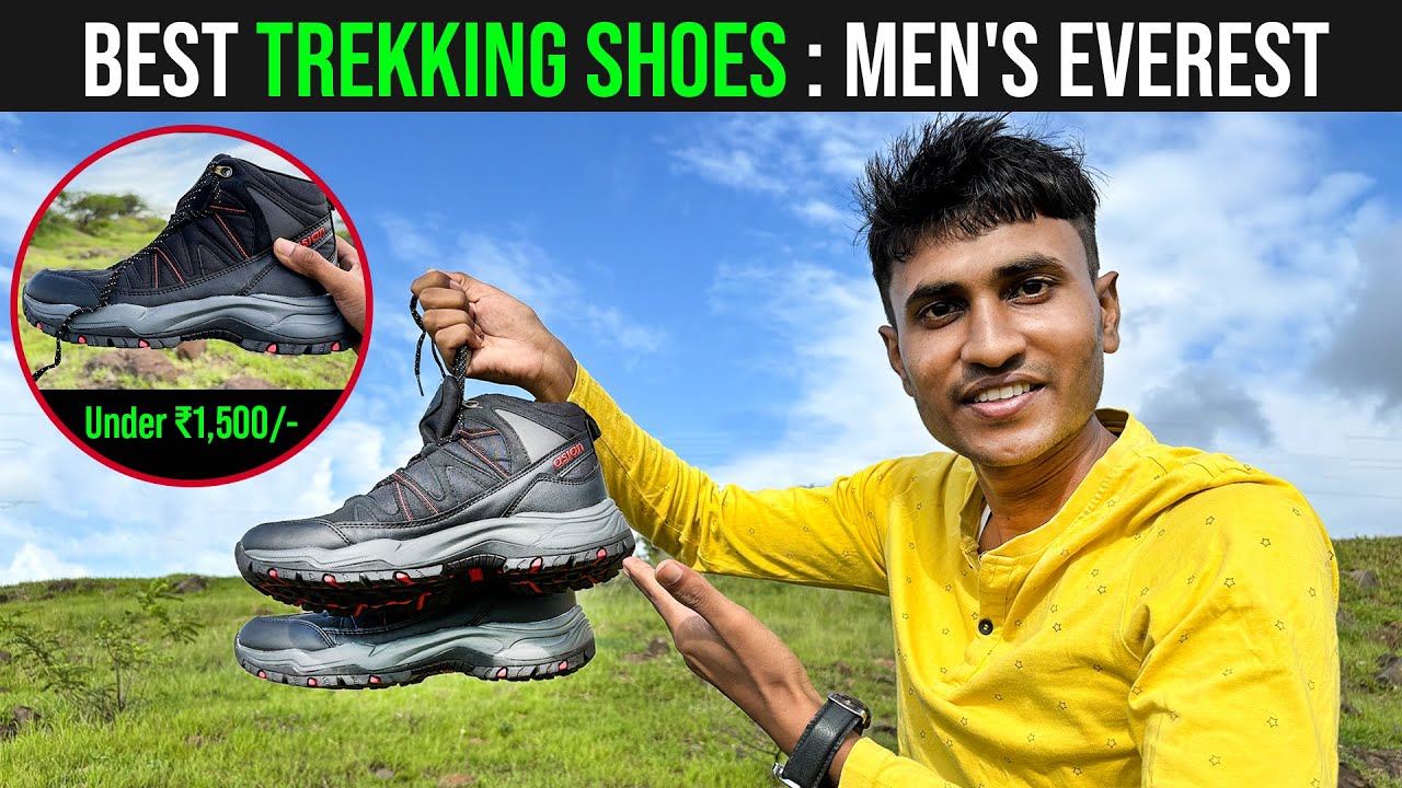 Best Trekking Shoes - India | Under ₹1,500/- | ASIAN Men's Everest Trekking Hiking Shoes