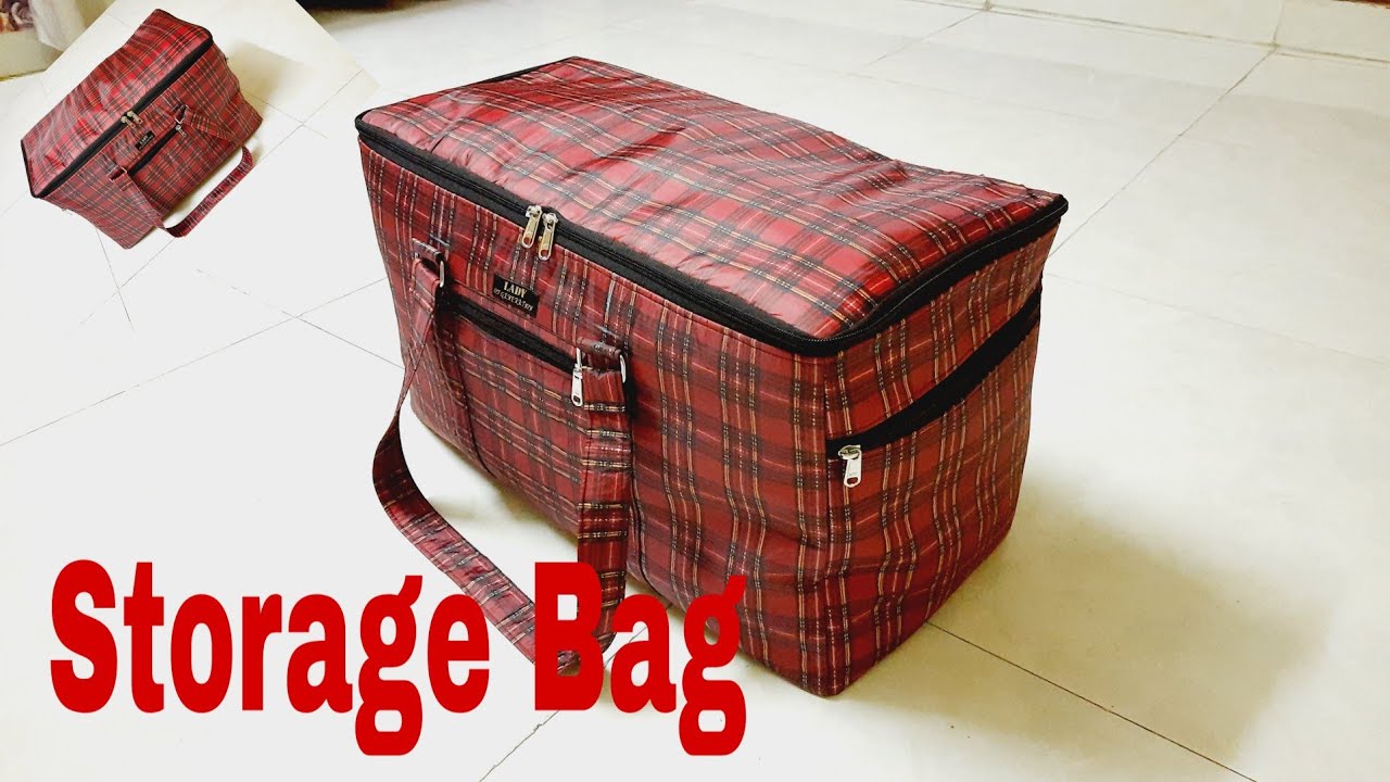 DIY: Multi Purpose Storege Bag, Organizer Bag Tutorial By Anamika Mishra...