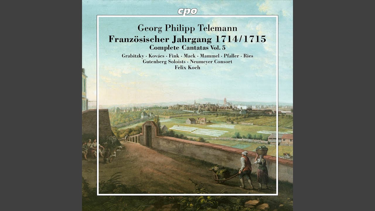 Der Herr ist mein Hirte TVWV 1:264: Nr. 2 Arie (Sopran) »Weide Jesu, weide mich«