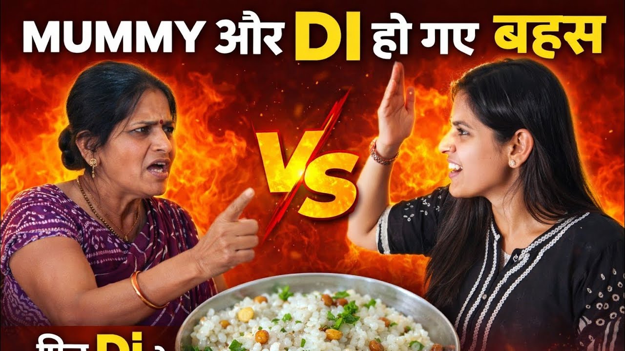 Ghar me Bahas ho gayi 😱 | Di ne bana di Sabudana Khichdi 😋🥰