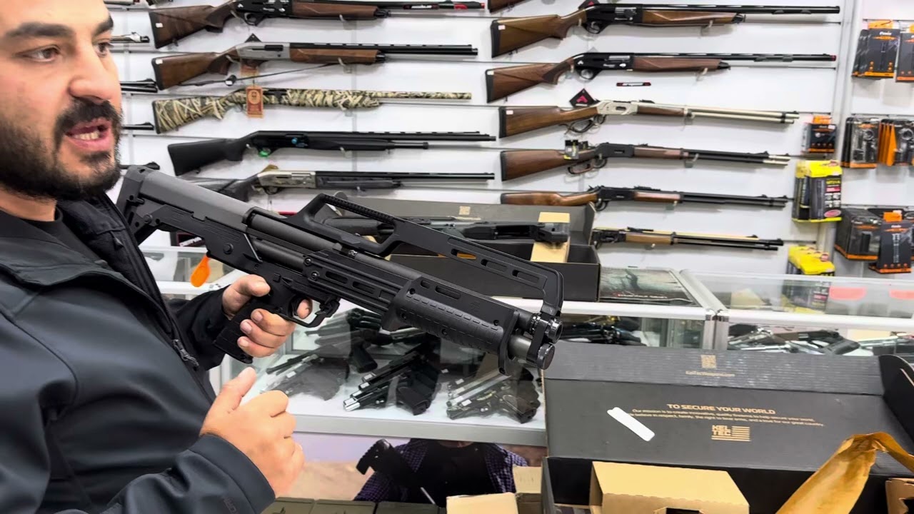 KELTEC USA 🇺🇸   KSG410 VE KS7. STOKLARDA.