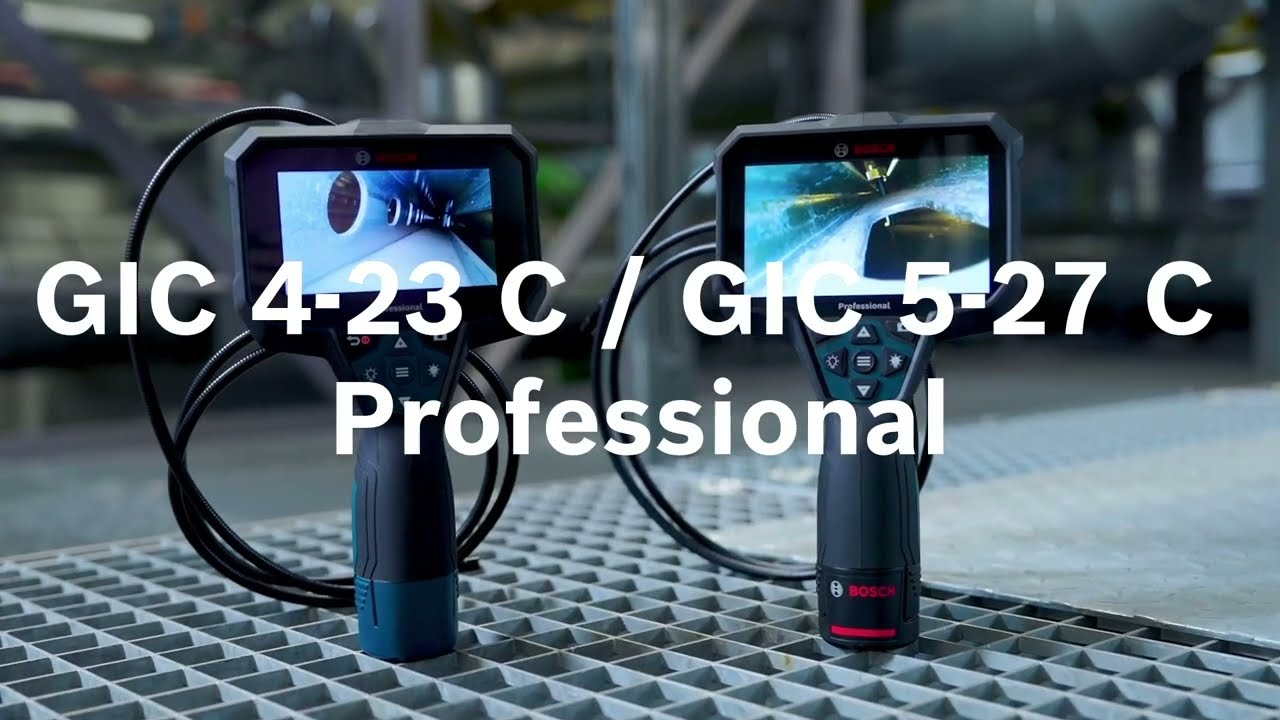 Bosch GIC 4-23 C and GIC 5-27 C | Professional Inspection Camera