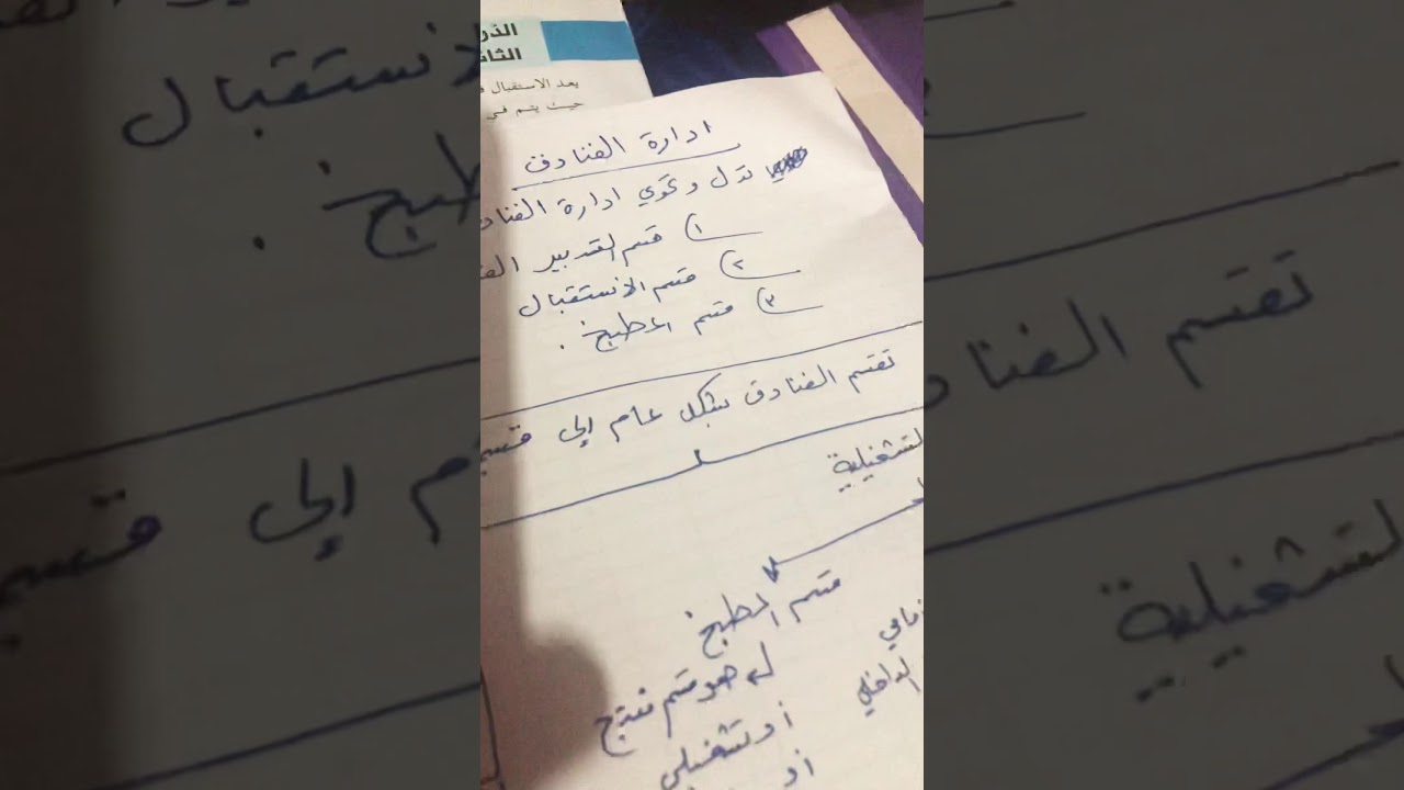 ادارة الفنادق