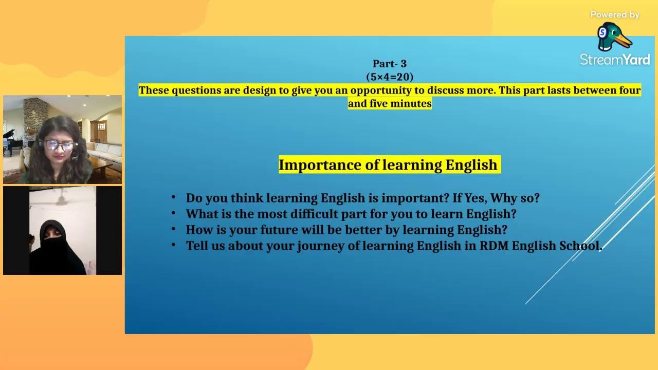 RDM English School/ Senior 1/ Final Exam