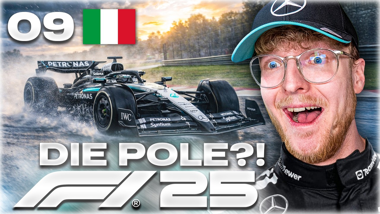 Die POLE im REGEN beim 1. ITALIEN RENNEN für MERCEDES?! - Folge 09 der 110er Mercedes Karriere