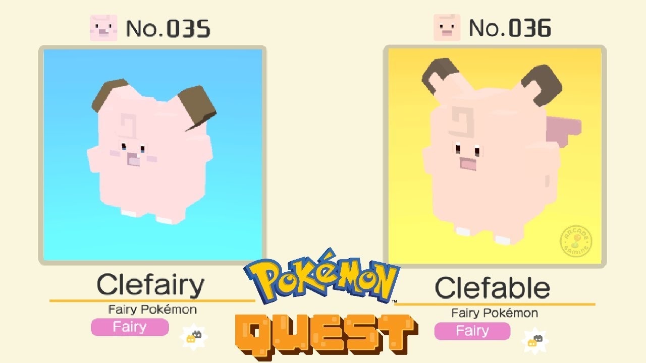 Clefairy Evolved Into Clefable | Pokémon Quest All Bosses | Pokémon Evolution Tips and Guides