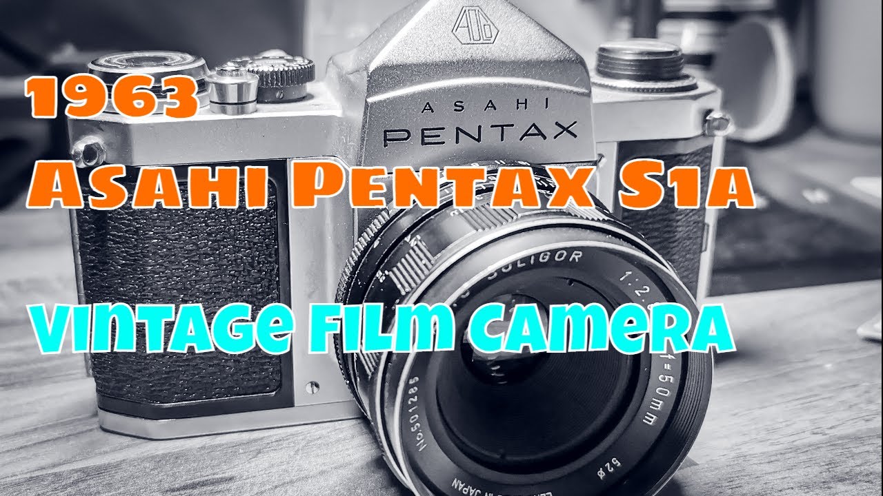 1963 Asahi Pentax S1a - Vintage Film Camera