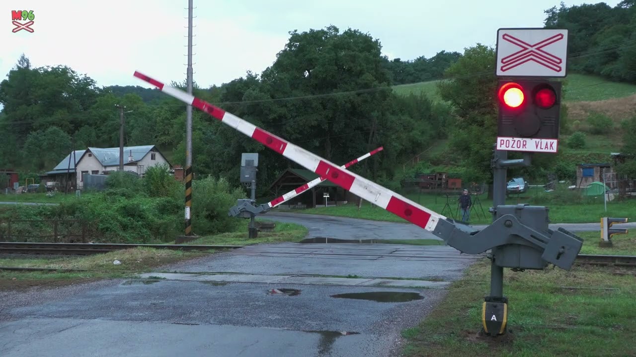 Železničné priecestie Rimavská Baňa [SP1199] - 27.7.2025 / Žel. přejezd / Slovak railroad crossing