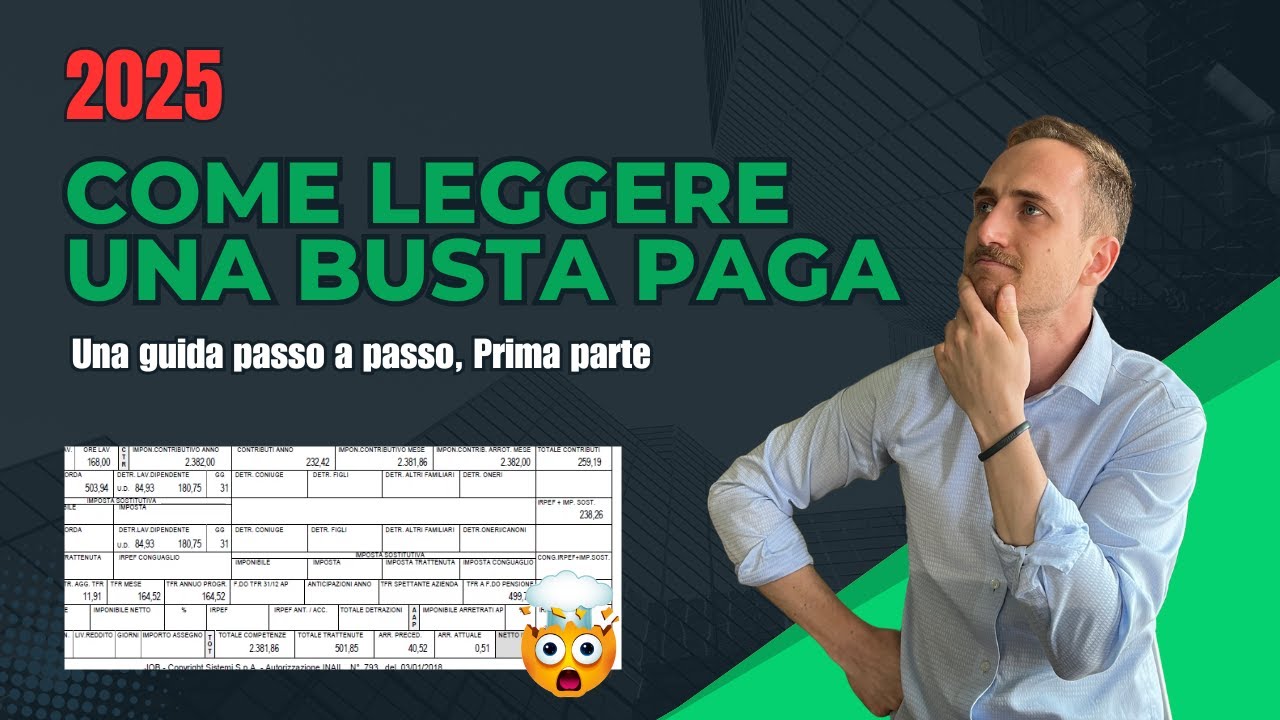 Come Leggere La Busta Paga   2025