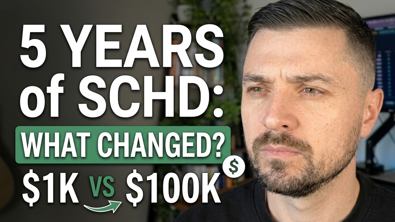 Инвестиции $1 тыс. против $10 тыс. против $100 тыс. в SCHD (Вот что будет через 5 лет)