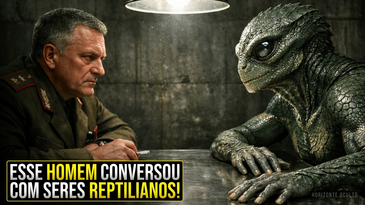 ESSE HOMEM CONVERSOU COM SERES REPTILIANOS DENTRO DE UMA BASE SOVIÉTICA SECRETA – RELATOS DE TERROR
