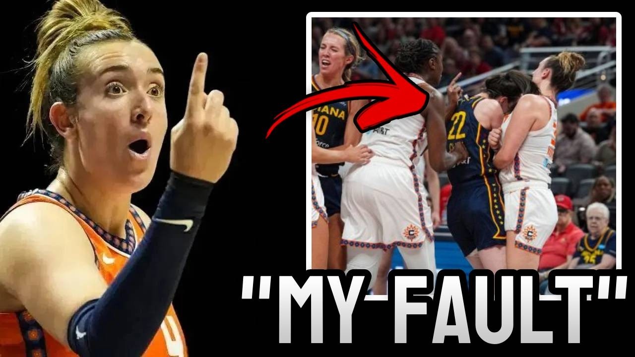 Marina Mabrey ADMITS Caitlin Clark Cheapshot Was HER FAULT As Old WNBA Fans Blamed Caitlin...