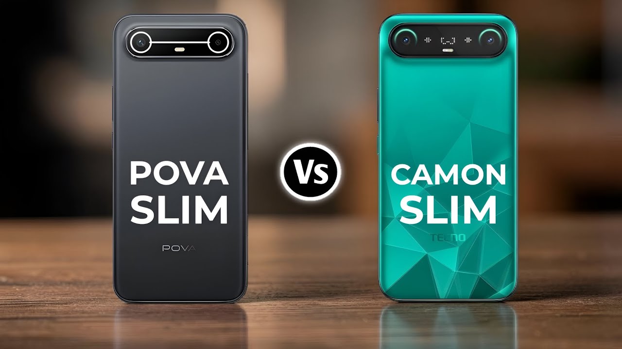 Tecno Pova Slim 5G против Tecno Camon Slim 4G