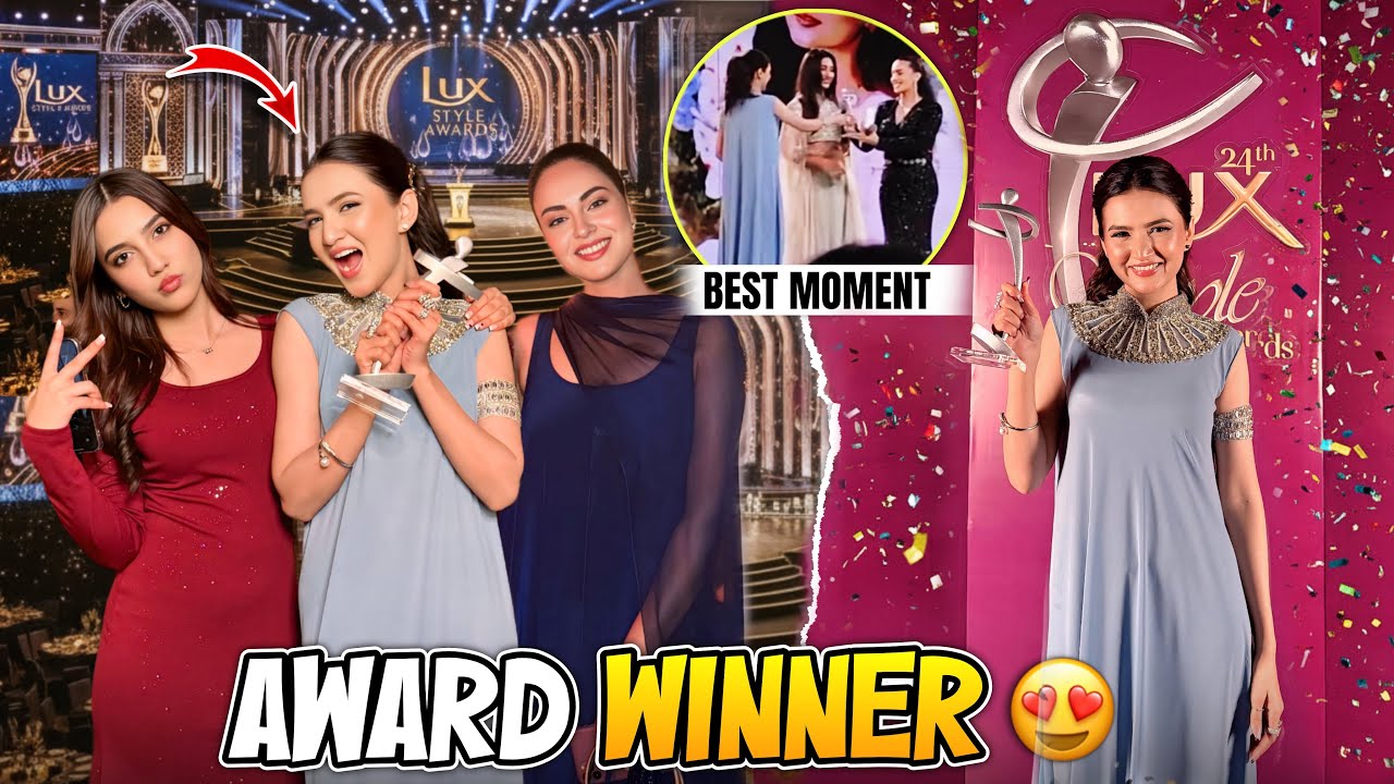 Finally we won the award 😍🏆| Mama emotional ho gai😭 | Family reaction❤️ | Hira Faisal | Sistrology 