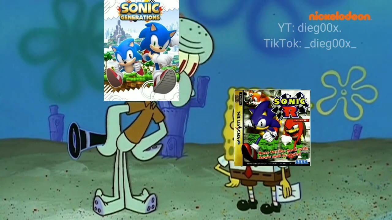 Notas falsas: Sonic Generations VS Sonic R