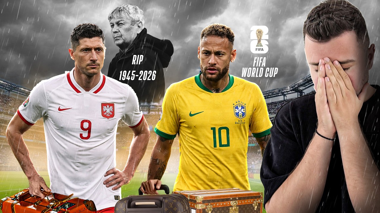 ECHIPA FOTBALIȘTILOR CARE VOR LIPSI LA CAMPIONATUL MONDIAL 2026!!