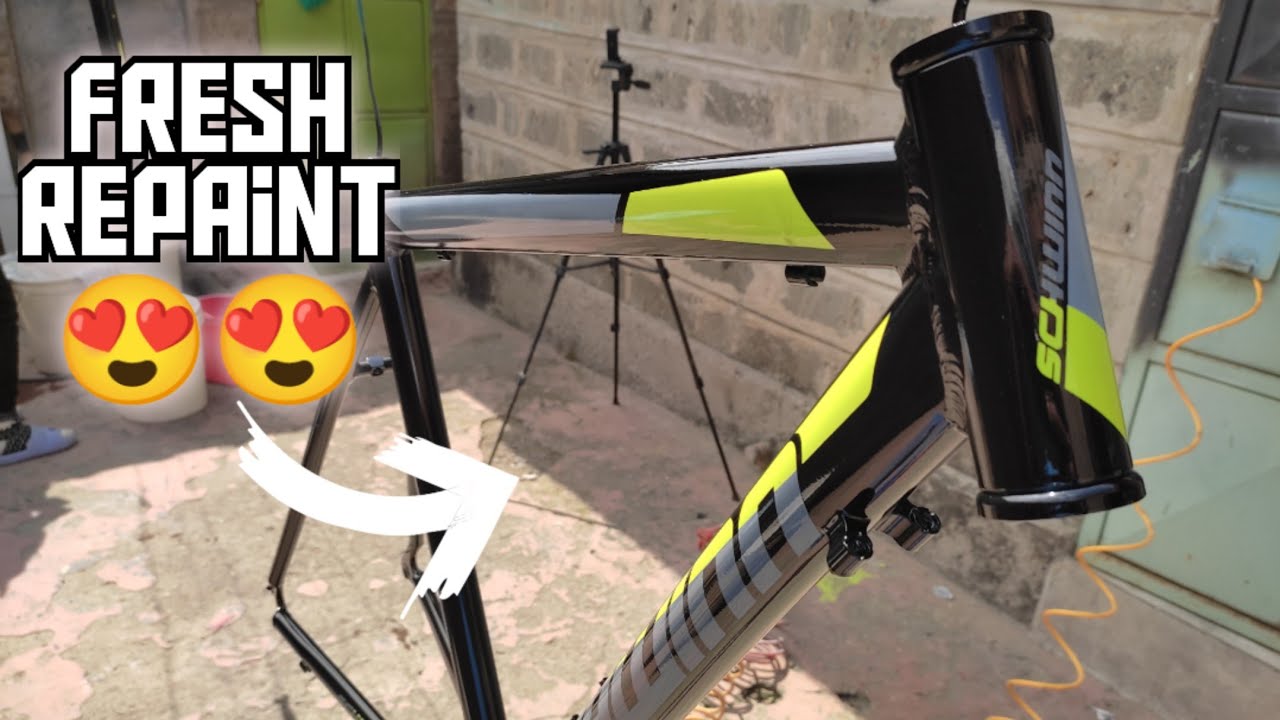 Epic Road Bike Frame Restoration - Crazy Result. 