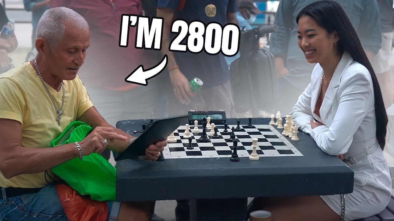 Chess Hustler Said He's 2800!?