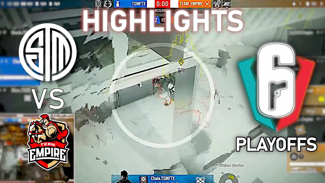 WINNER TO GRAND FINAL! TSM vs Empire - HIGHLIGHTS - Playoffs - Six Invitational 2022 - R6 Esport