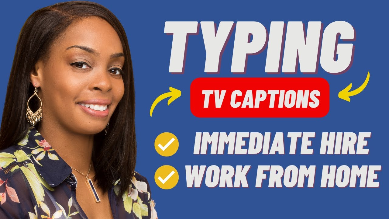 🔥FAST-HIRE ONLINE TYPING JOBS | Create Captions from Home + Bonus Remote Jobs | Work at Home 2024