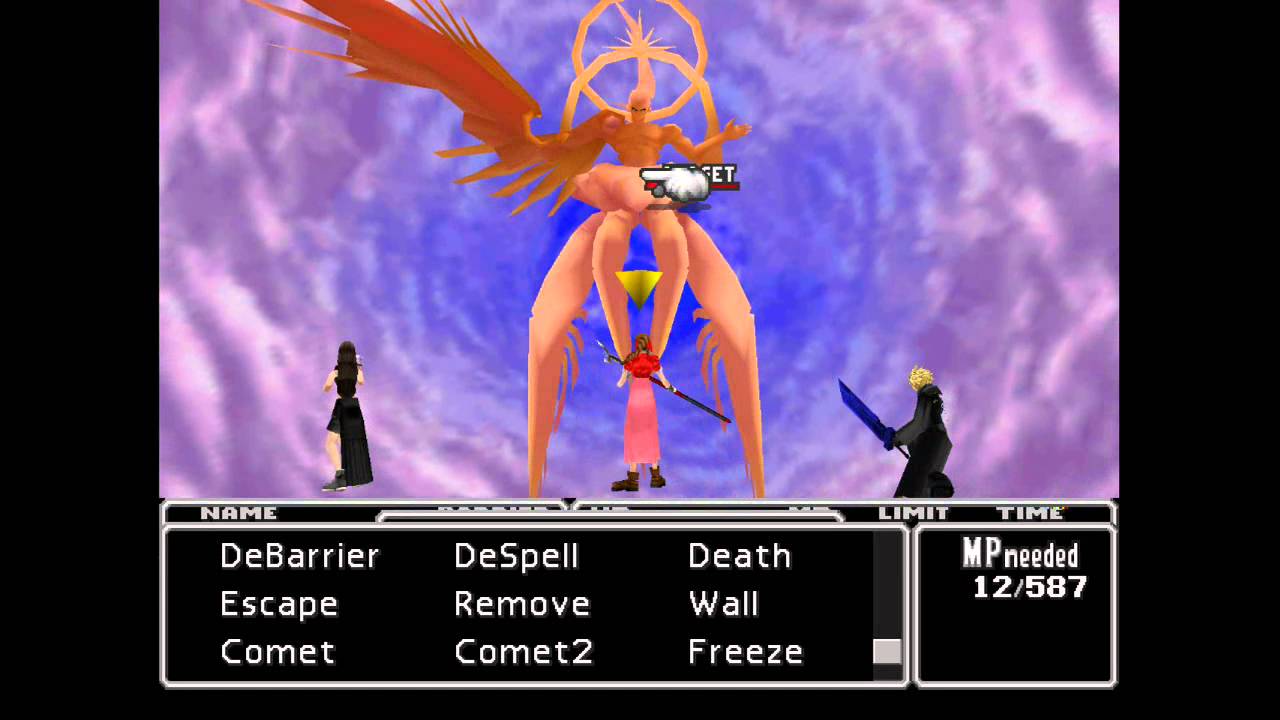 Final Fantasy VII - Final Boss: Jenova-Sythesis & Sephiroth
