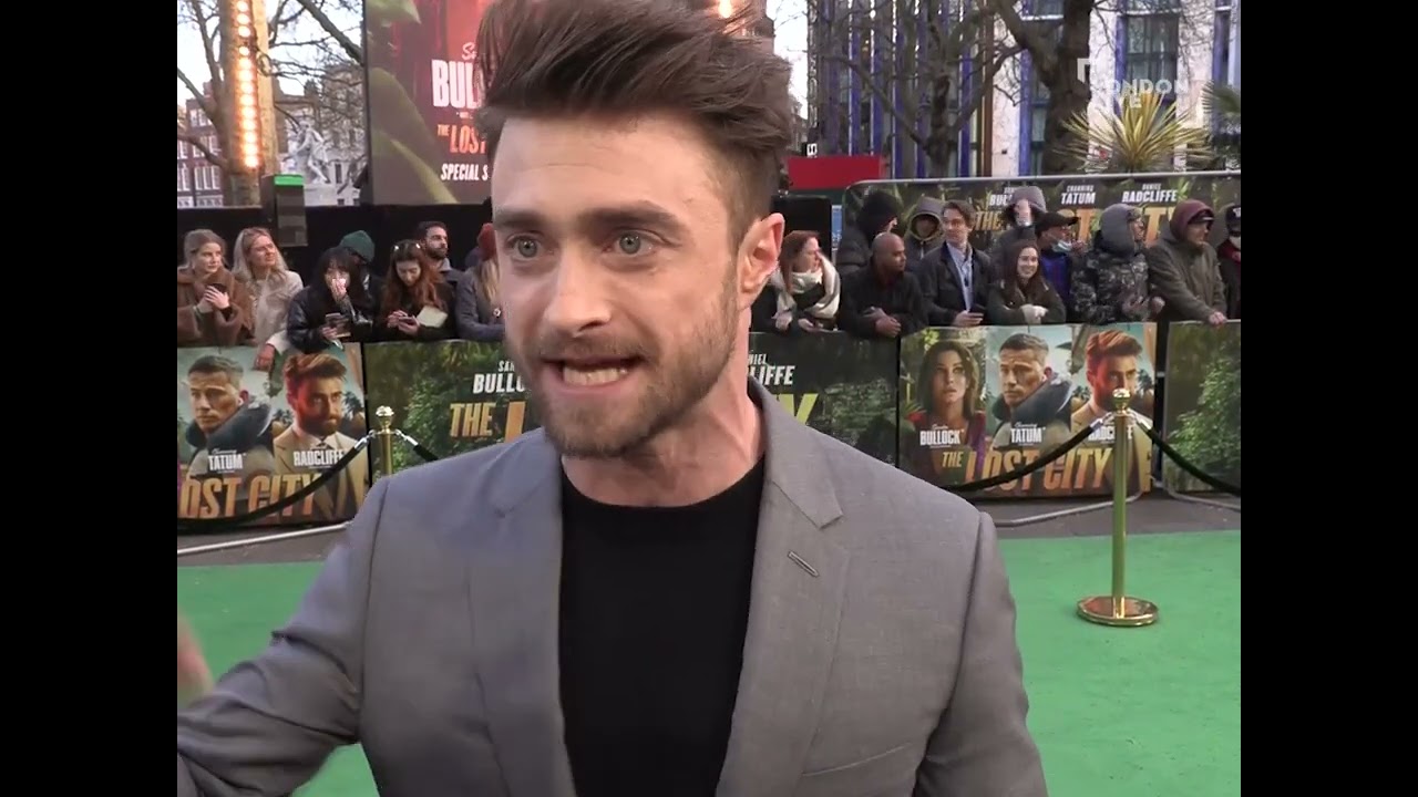 Daniel Radcliffe on his experience filming The Lost City