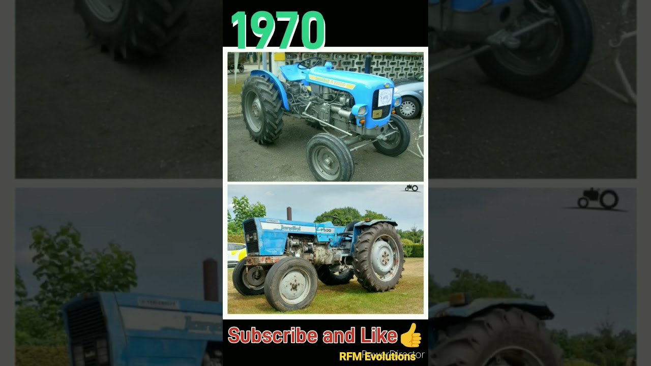 Evolution of Landini tractor (1920-2023) by RFM