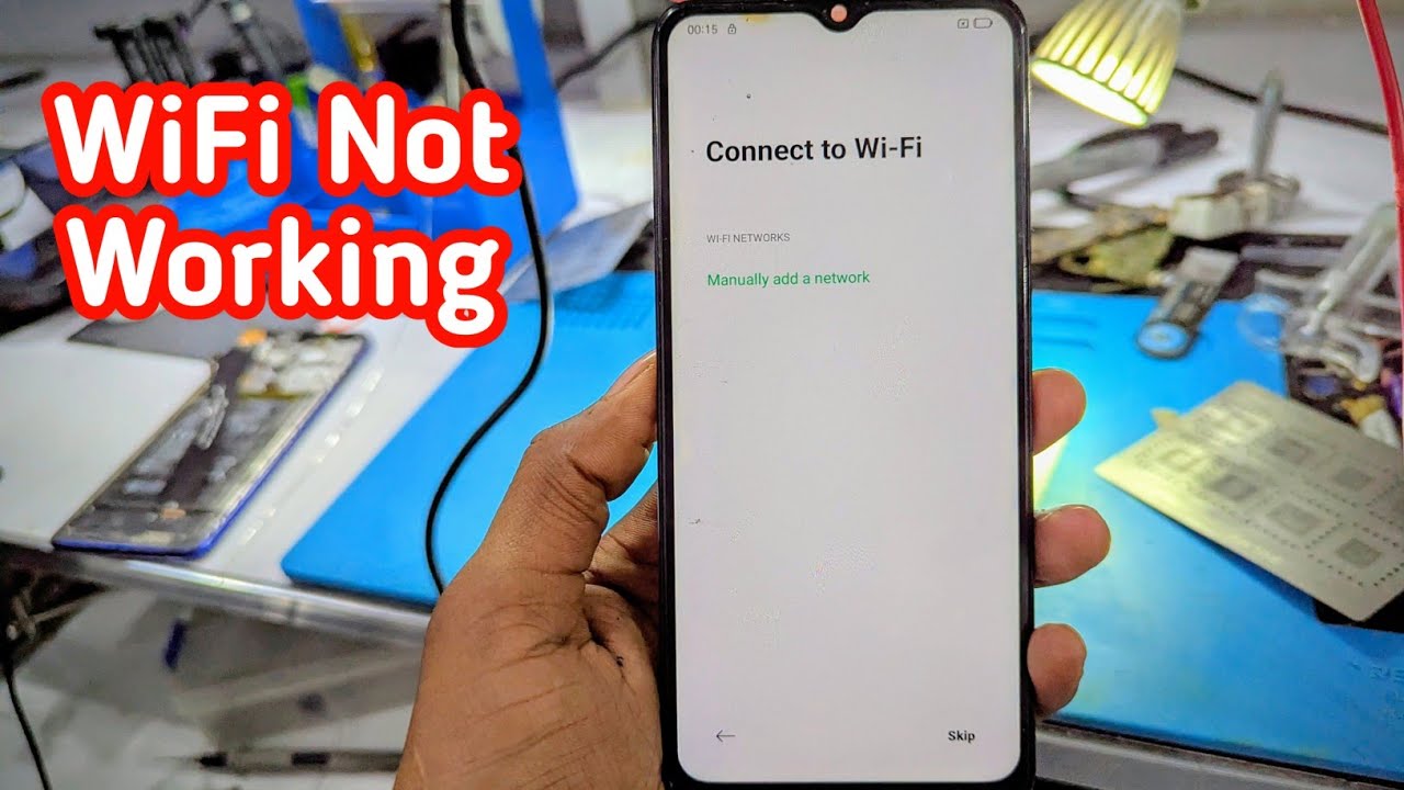 OPPO A5 2020 WiFi Not Working Repair And Other Any Qualcomm WCN3930 WCN3980