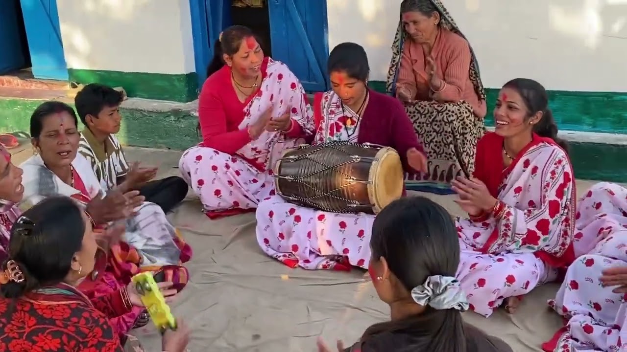 हमारे घर में🎉 होली 