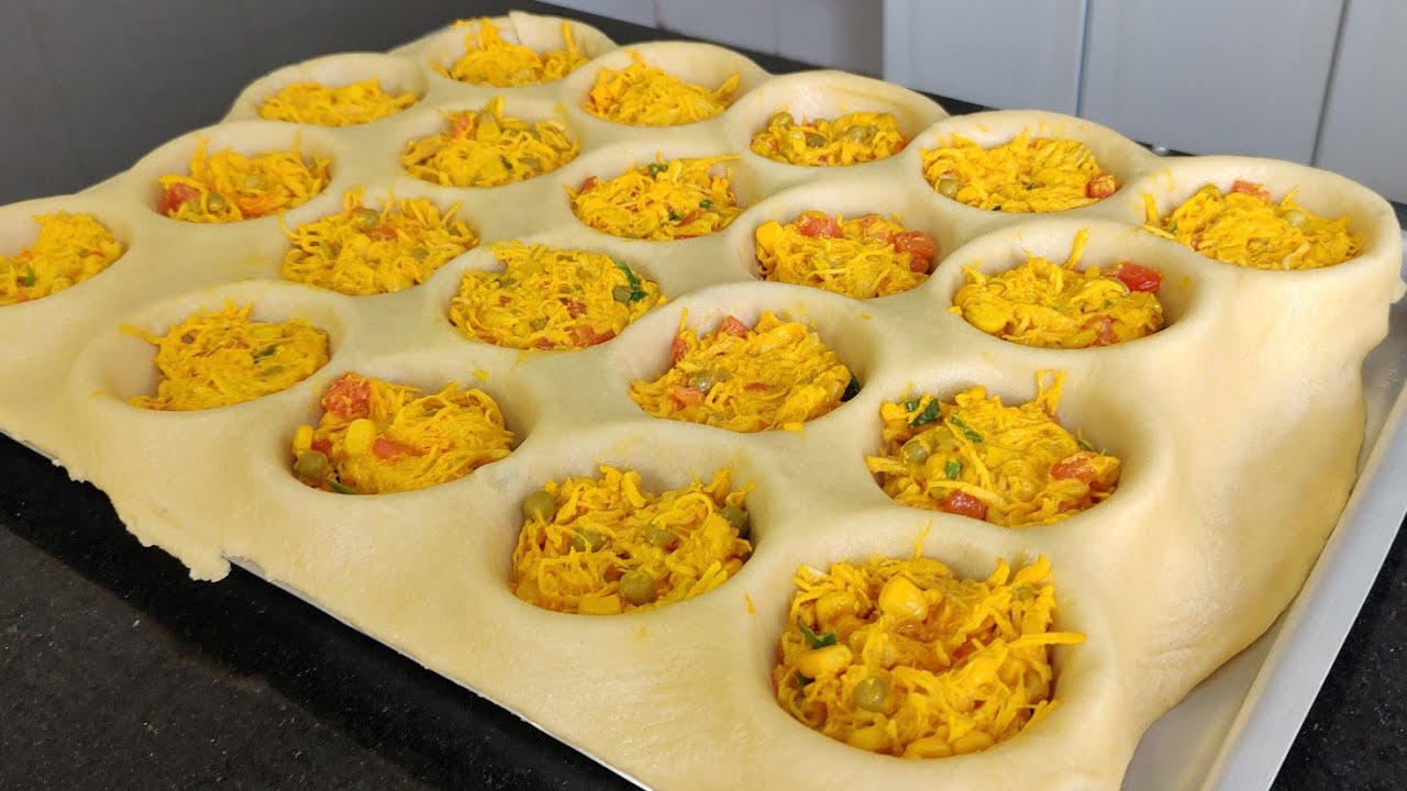 COM POUCOS INGREDIENTES DESCOBRI A MELHOR RECEITA DE EMPADA!