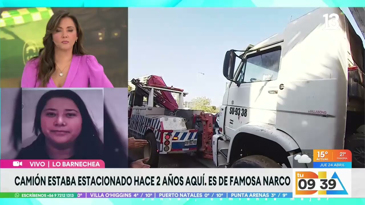 Camión abandonado hace 2 años en Lo Barnechea es retirado: Sería de mujer narcotraficante|Tu Día