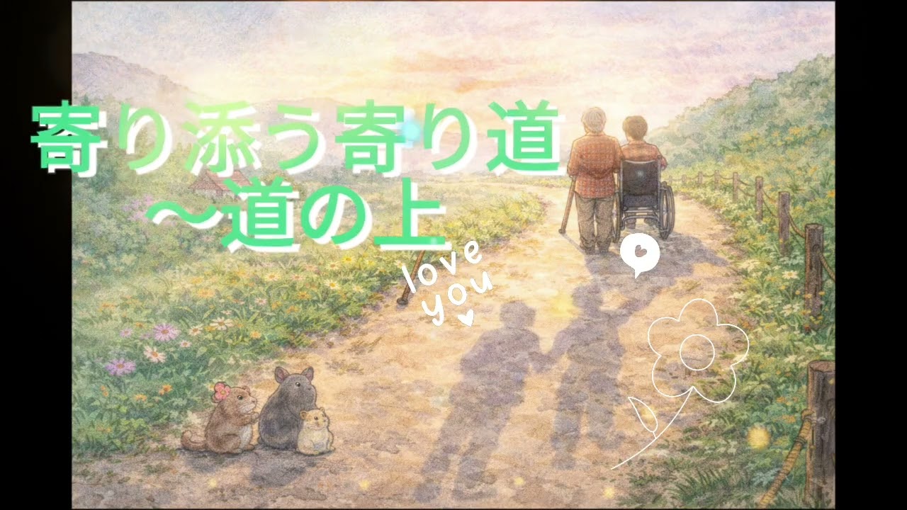 [介護の歌]寄り添う寄り道〜道の上