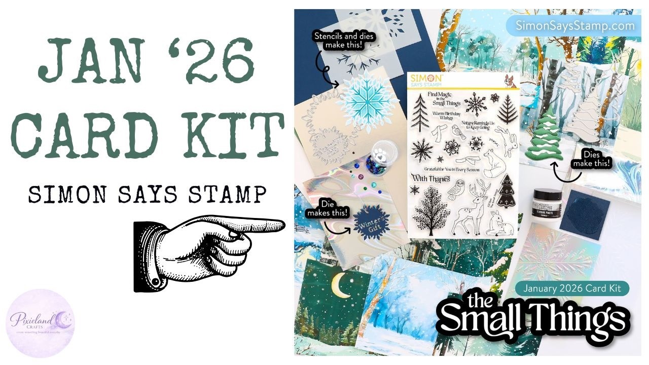 Unboxing January 2026 Card Kit with Simon Says Stamp
