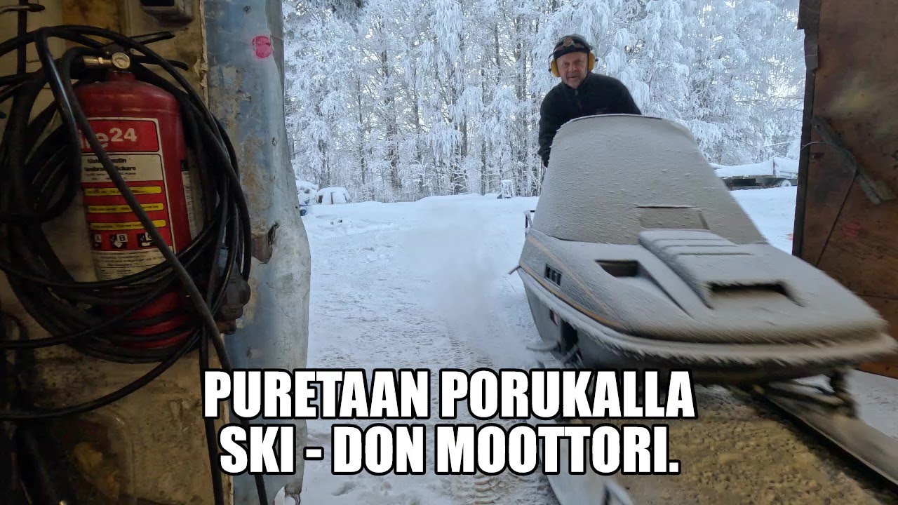 ROTAX 377 MOOTTORIN PURKU.