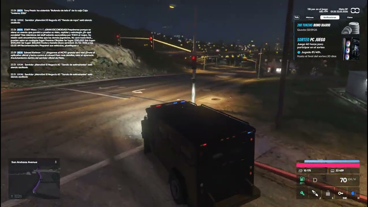 mi amigo que NE.GO.SEA- MCPD- META RP - codigo: NML6VVNLL - Meta City Police Department