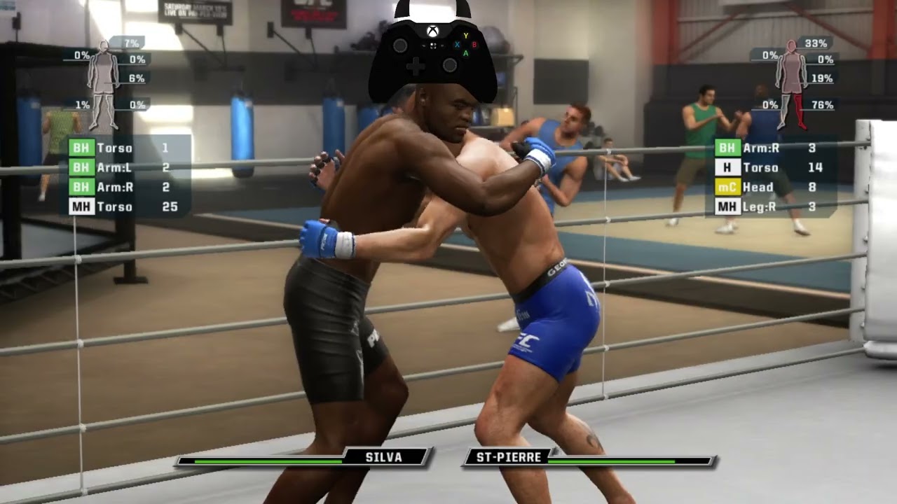 Советы по игре в UFC Undisputed 3, часть 8. Клинч.