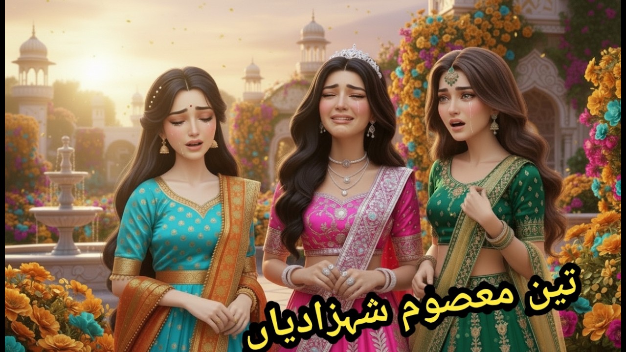 Three Innocent Princesses 😭 | Teen Masoom Shahzadiyan Aur Ek Raaz | Urdu Stories | Hindi Fairy Tales