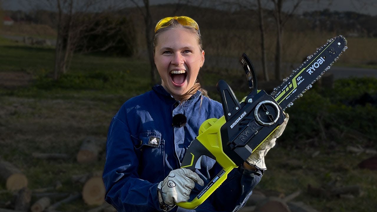 Review of the Ryobi ONE+ 12'' chainsaw