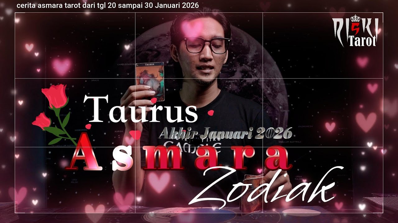 Zodiak Taurus kisah asmara tarot zodiak di akhir bulan Januari 2026,di chanel Riski Tarot