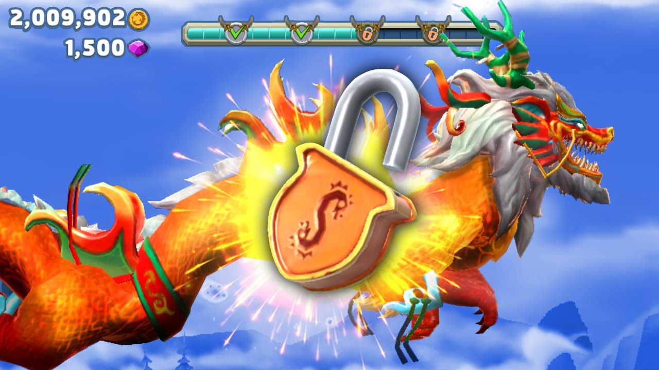 THE NEW JADE DRAGON UNLOCKED!!! - Hungry Dragon HD