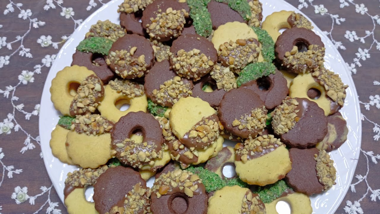 بسكويت العشر دقائق بمكونات في كل بيت 💜 سهل وسريع  😋