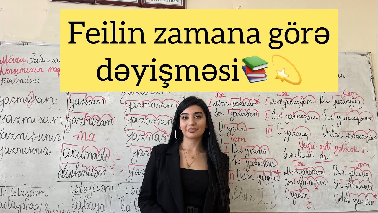Feilin zamanları. Feilin zamana görə dəyişməsi 📚💫