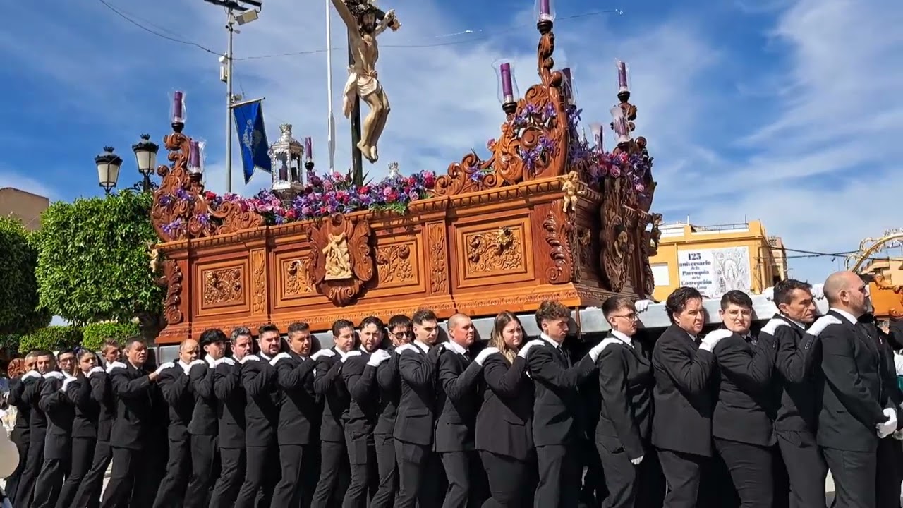 SALIDA CRISTO DE LA MISERICORDIA  PASO COLORAO ALBOX  2025