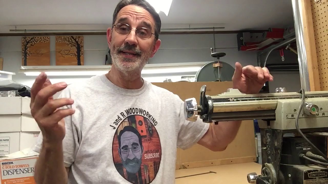 307.  Demonstrating the pin router in action.