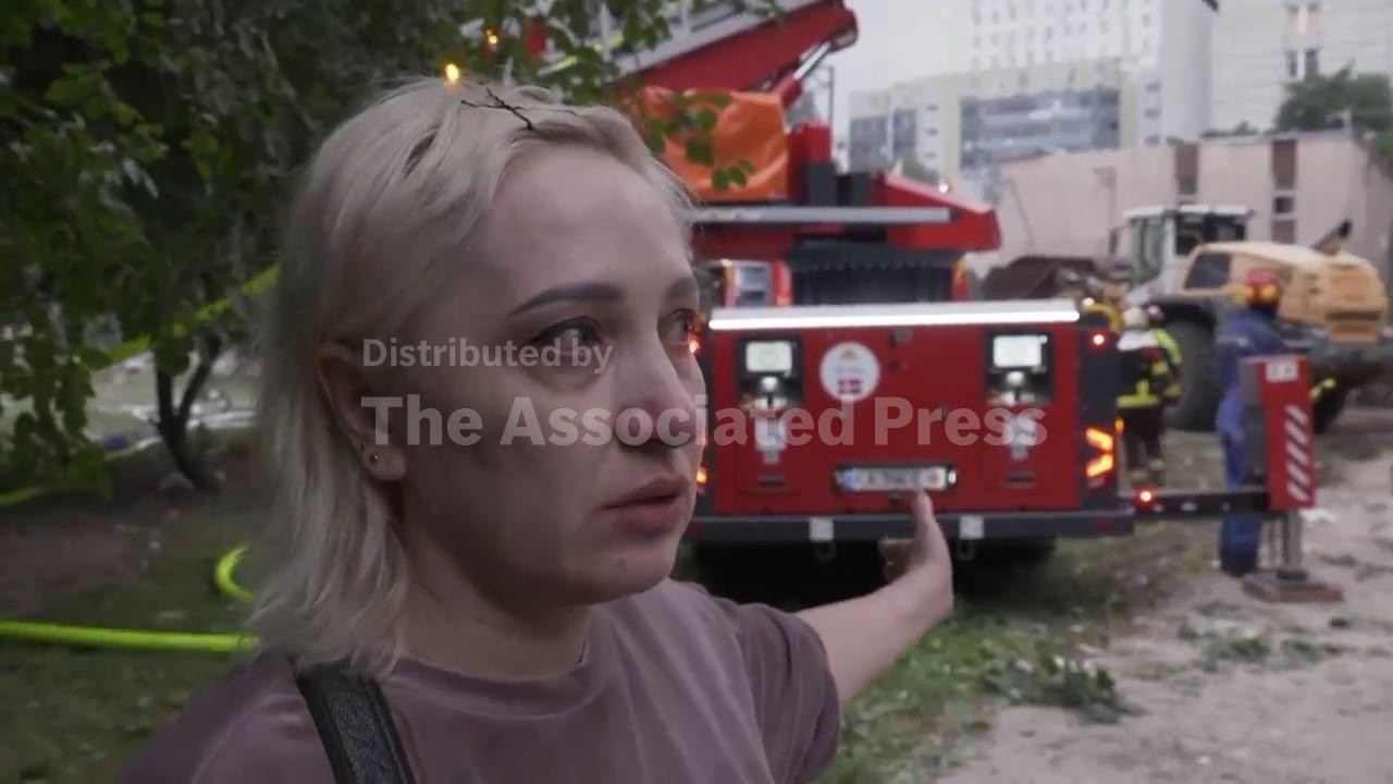 Ukraine capital hit by waves of deadly Russian missiles and drones