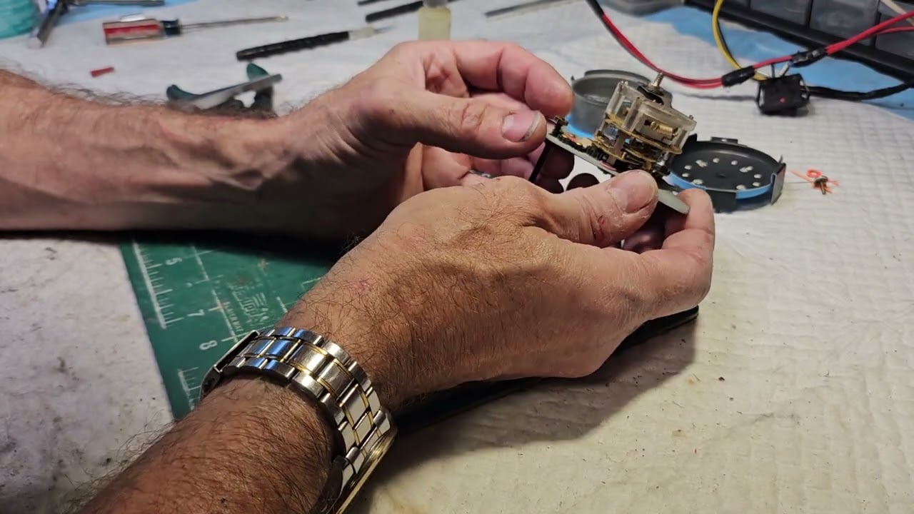 77 Corvette clock inspection and repair