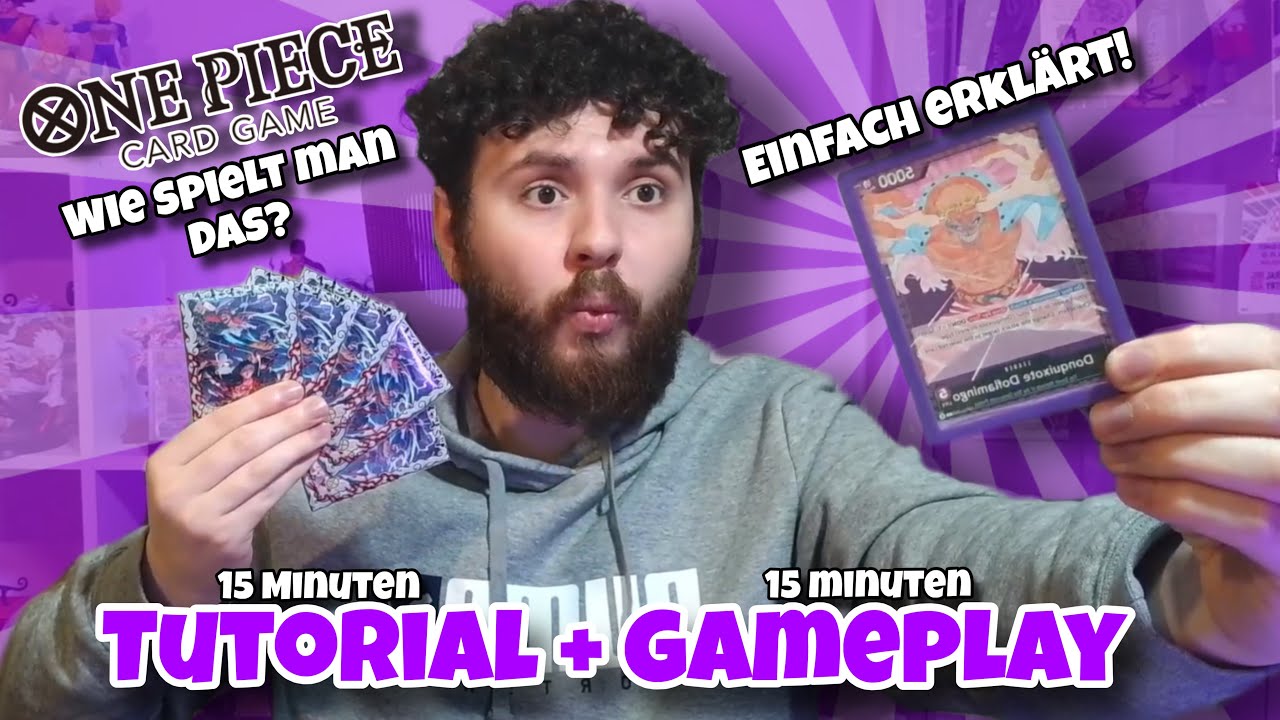 Das One Piece Karten Spiel EINFACH erklärt für Anfänger! 🤩 SO versteht es JEDER! OPTCG Deutsch 🔥