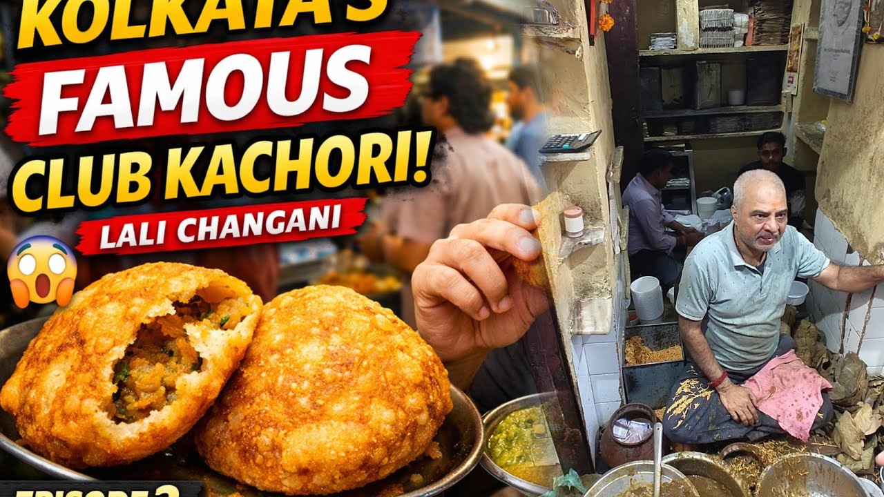 Pappi Changani Kolkata’s Most Humble Club Kachori Wala 😍 | Legendary Smile & Taste #shorts #viral 