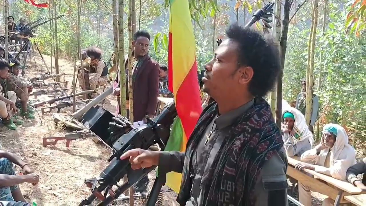 የአማራ ፋኖ ብሔራዊ ንቅናቄ ደቡብ አማራ ቀጠና አሳምነው ዕዝ ምክትል መሪ አርበኛ ኢሳያስ ደመቀ የወንዶች ቁና