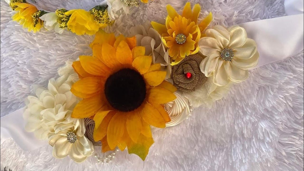 cómo armar un cinturón para baby shower ☺️☺️✨✨💞